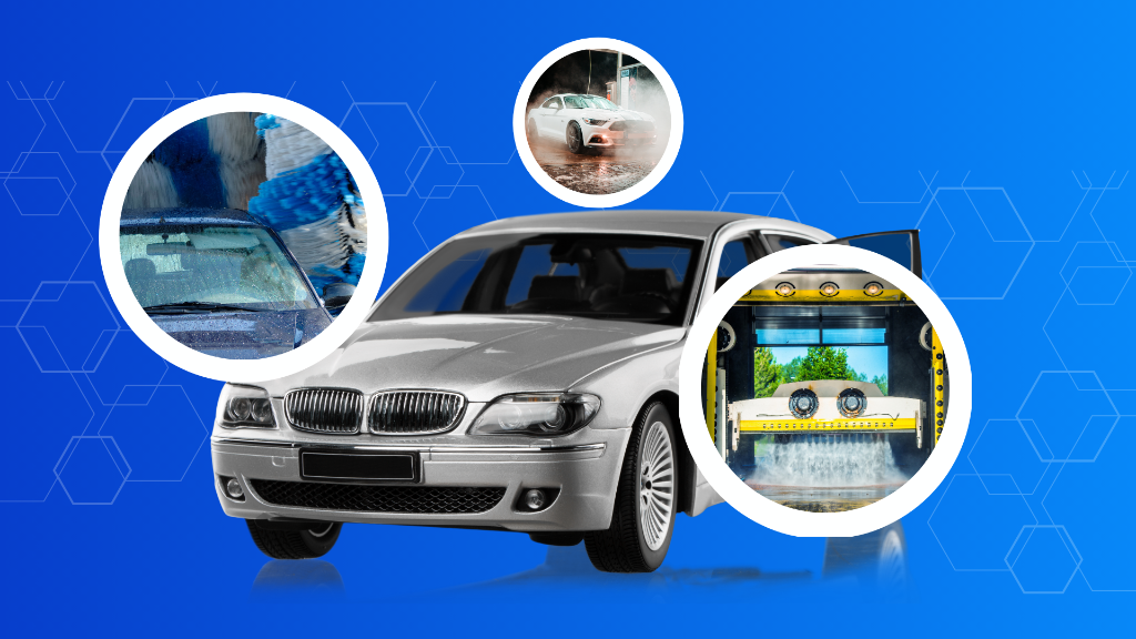 Modern car wash facility